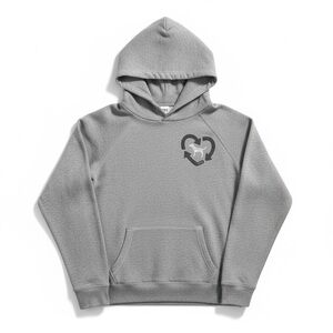 PINK Victoria's Secret Gray Hoodie Sweater Size Medium